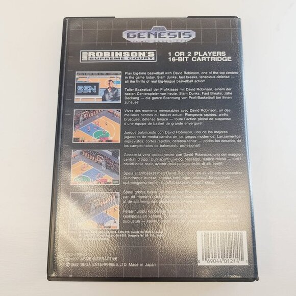 David Robinson's Supreme Court (Sega Genesis, 1992) - Picture 8 of 9